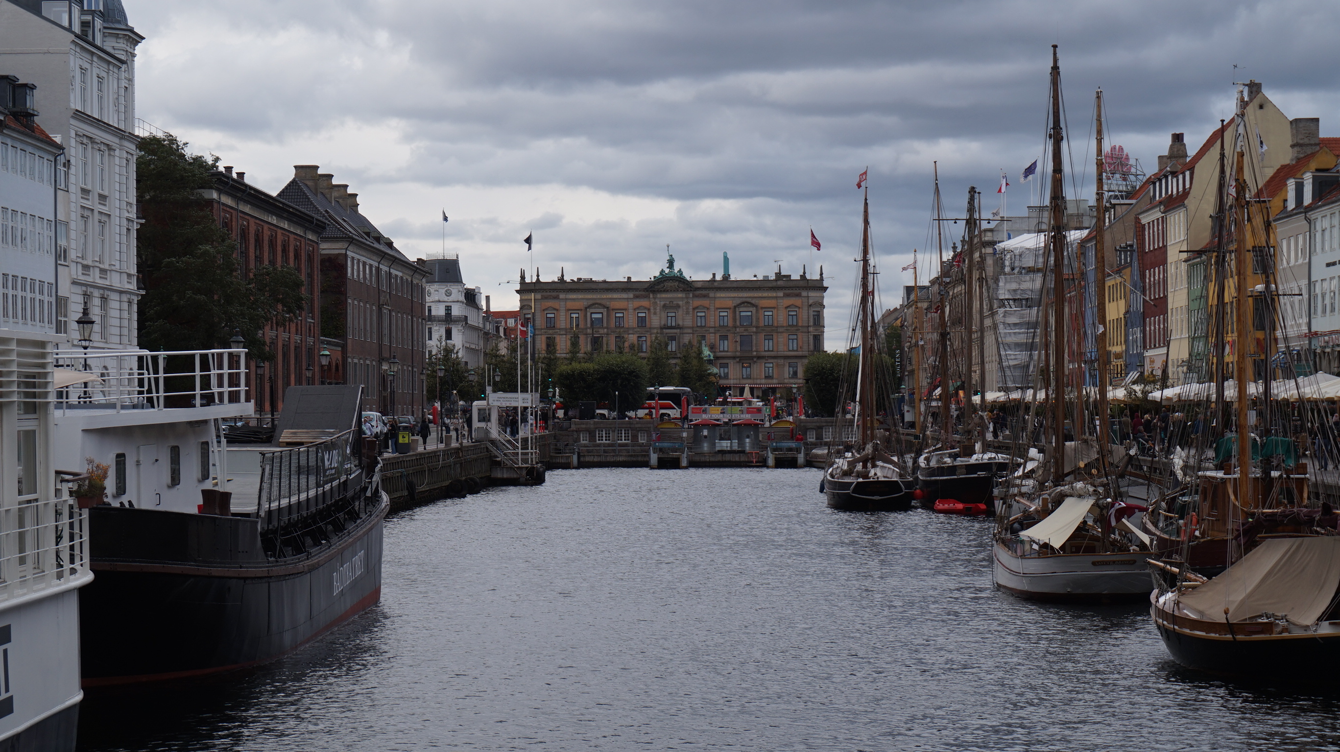 a canal in Kopenhagen