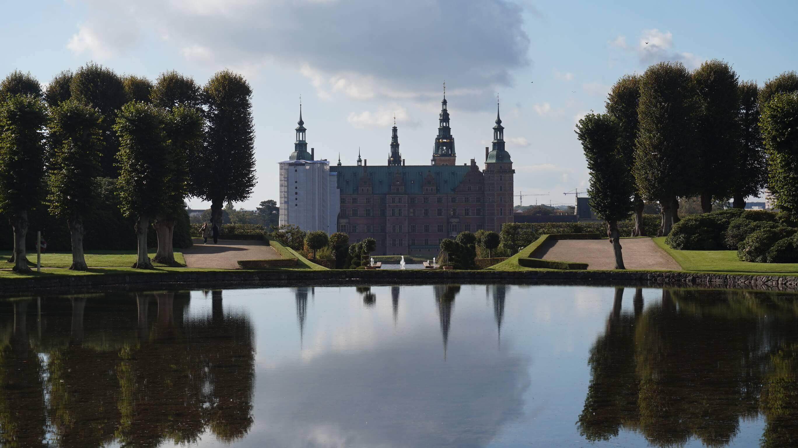 Fredriksborg Castle from the park