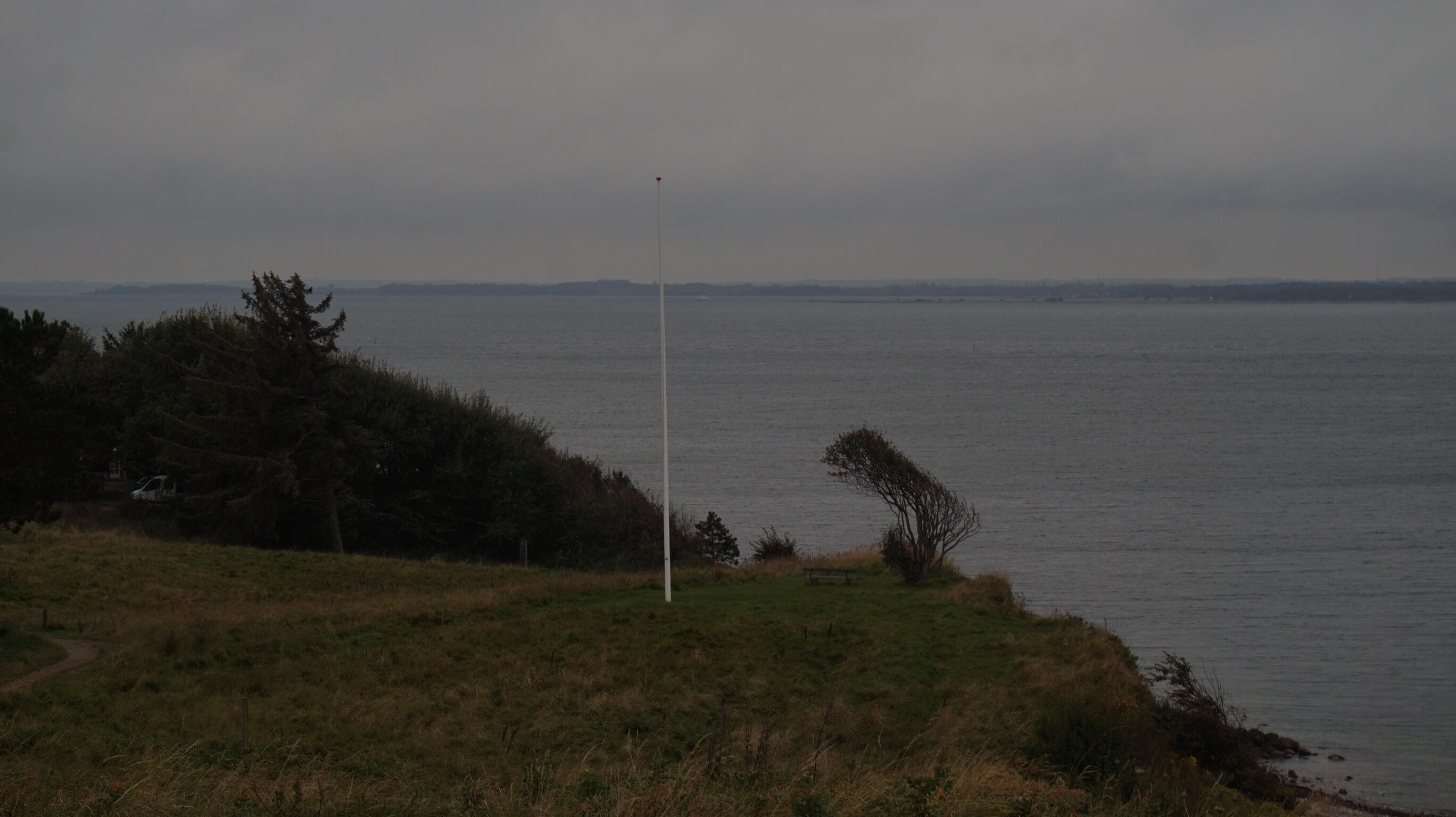 a windy coast